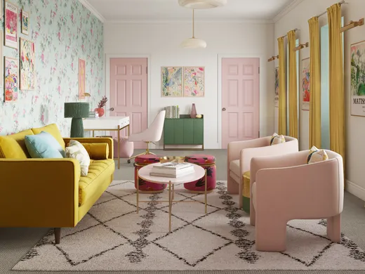 Office · Eclectic designed by Kristin