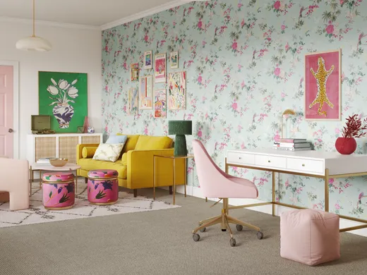 Office · Eclectic designed by Kristin