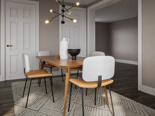 Dining Room · Midcentury Modern designed by Elizabeth