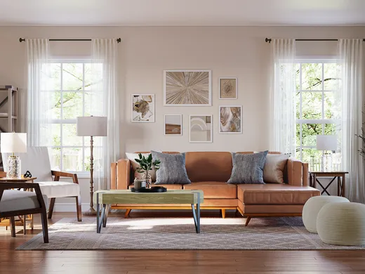 Living Room · Bohemian designed by McKenna