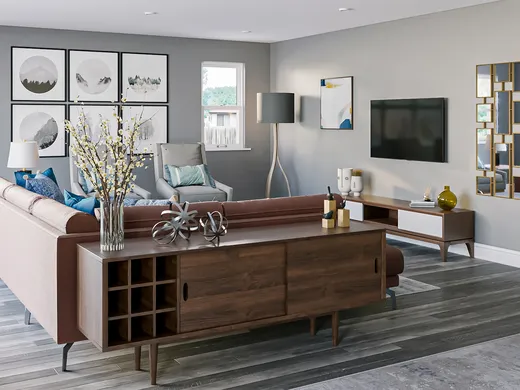 Living Room · Contemporary designed by Dulce