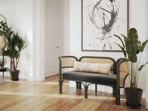 Entryway designed by Regina