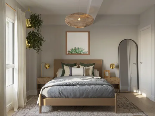 Bedroom · Bohemian designed by Dayana
