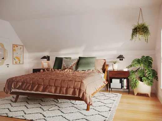 Bedroom · Bohemian designed by Michelle