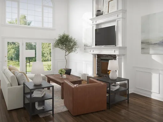 Living Room · Transitional designed by Paulina