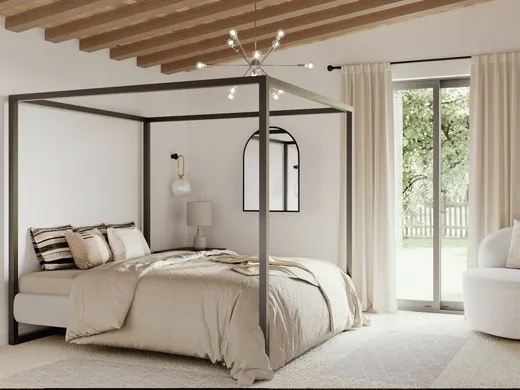Bedroom · Glam designed by Paola