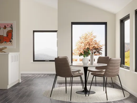 Dining Room · Midcentury Modern designed by Omire
