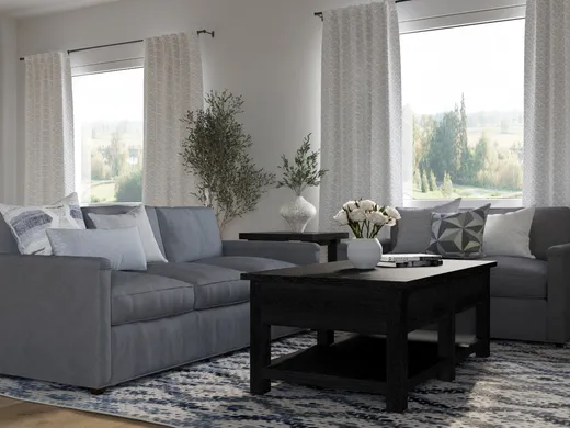 Living Room · Traditional designed by Omire