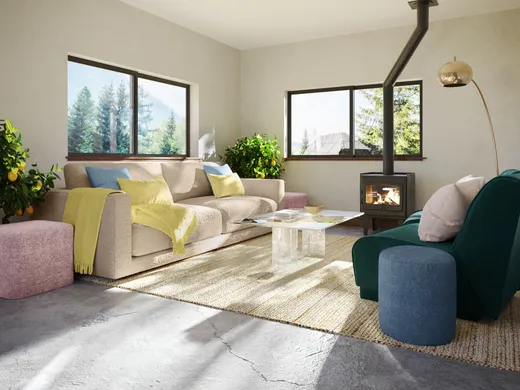 Living Room · Minimal designed by Mercedes