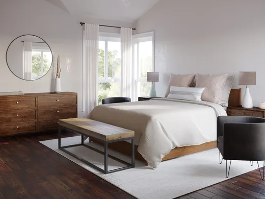 Bedroom designed by Francina