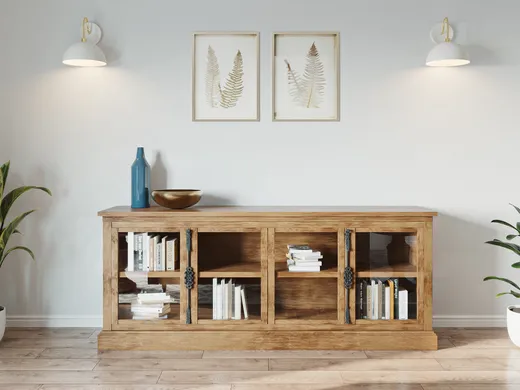 Living Room · Farmhouse designed by Victoria