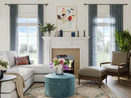 Living Room · Bohemian designed by Haley