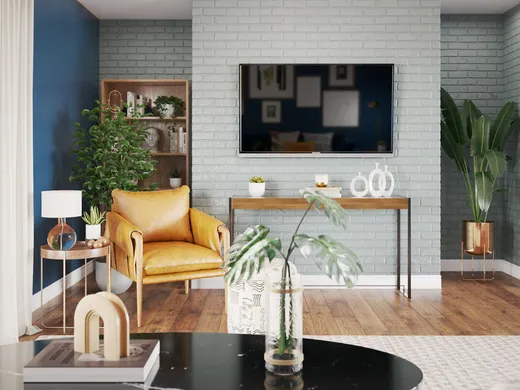 Living Room · Eclectic designed by Stefhaniene