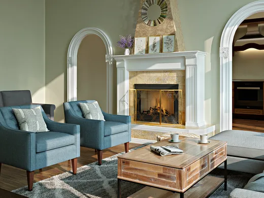 Living Room · Farmhouse designed by Jovana