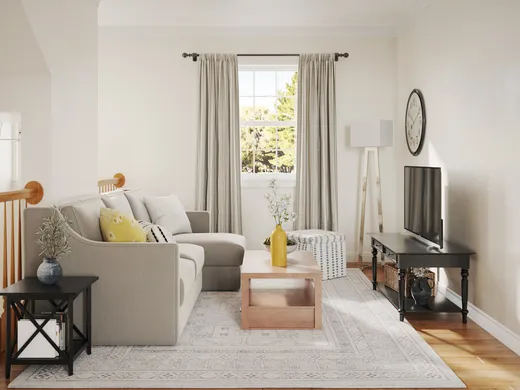 Living Room · Traditional designed by Omire