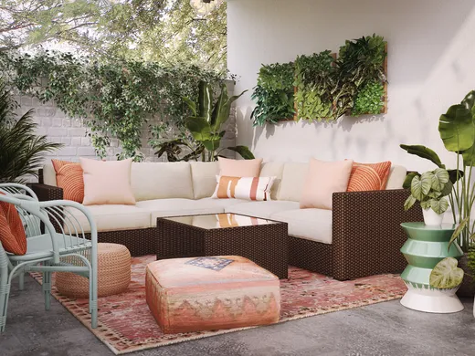 Outdoor Space · Eclectic designed by Kristin