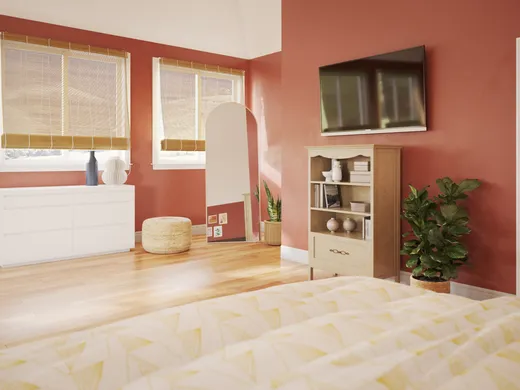 Bedroom designed by Isadora