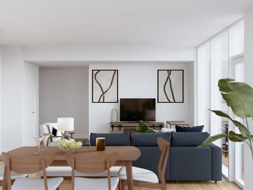 Living Room · Contemporary designed by Dan