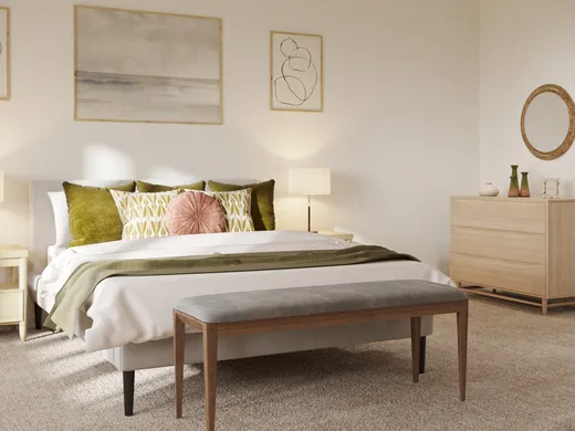 Bedroom · Bohemian designed by Malena