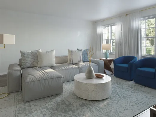 Living Room · Contemporary designed by Eleasud