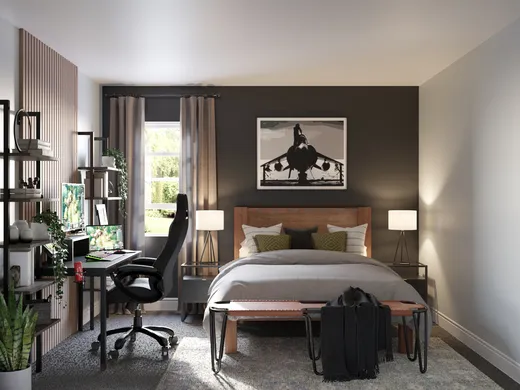 Bedroom designed by Carolina