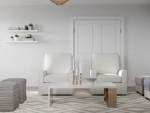 Living Room · Contemporary designed by Eleasud
