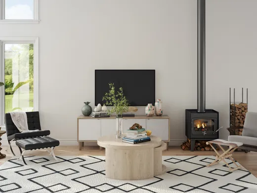 Living Room · Contemporary designed by Holly
