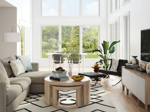 Living Room · Contemporary designed by Holly