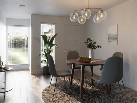 Living Room · Midcentury Modern designed by Laurie