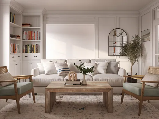 Living Room · Transitional designed by Lexie