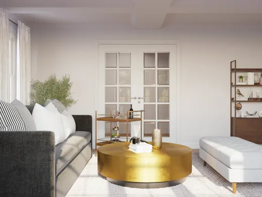 Living Room · Contemporary designed by Maria