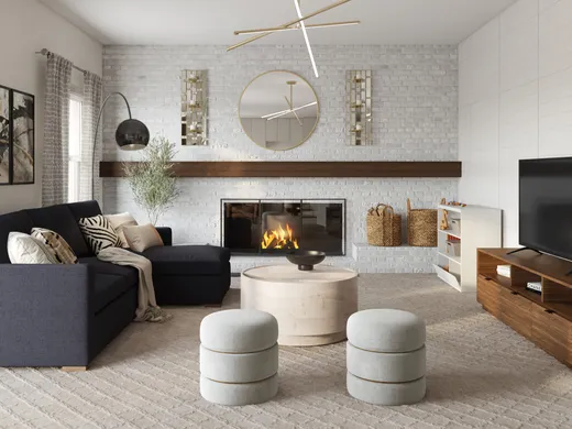 Living Room · Modern designed by Krishnendhu