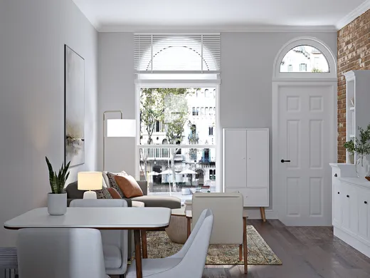 Living Room · Bohemian designed by Jamie