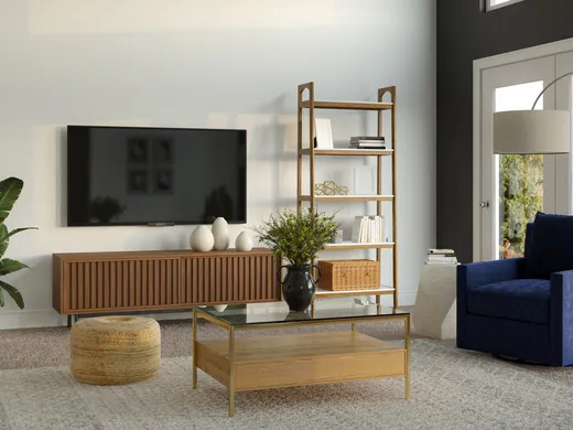 Living Room · Modern designed by Krishnendhu