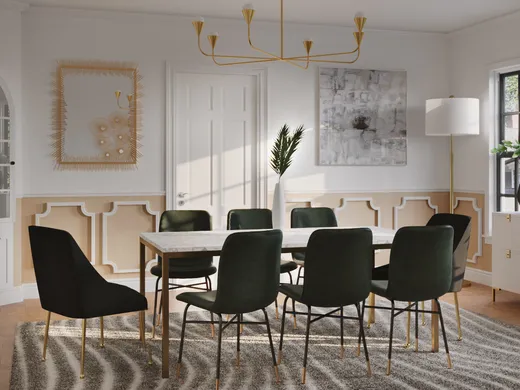 Dining Room · Contemporary designed by Camila