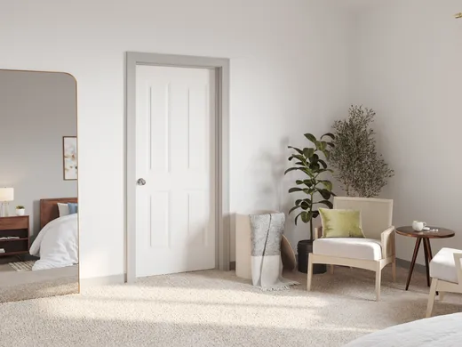 Bedroom · Midcentury Modern designed by Nora