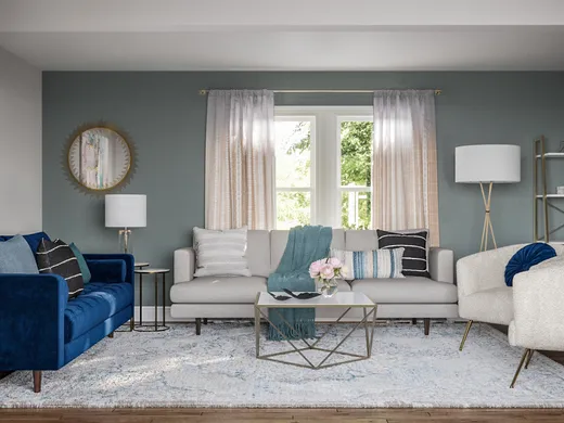 Living Room · Bohemian designed by Carine
