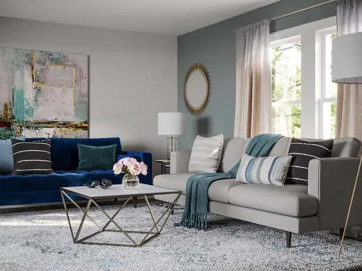 Living Room · Bohemian designed by Carine