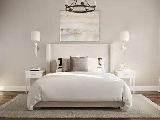 Bedroom · Glam designed by Luisa
