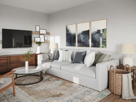 Living Room · Modern designed by Leigh