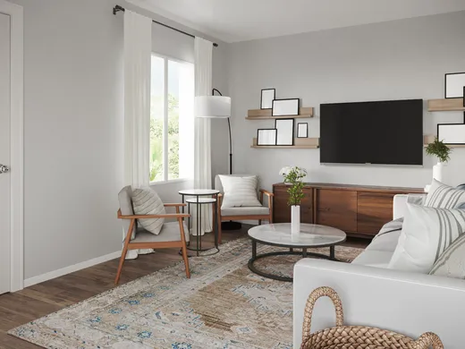 Living Room · Modern designed by Leigh