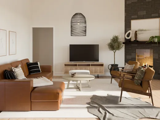 Living Room · Bohemian designed by Michelle
