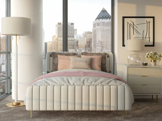 Bedroom · Glam designed by Patricia