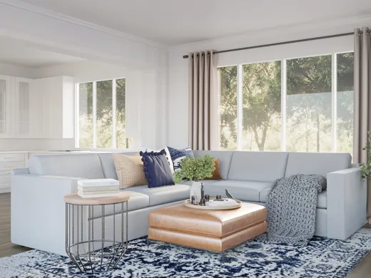 Living Room · Farmhouse designed by Karina