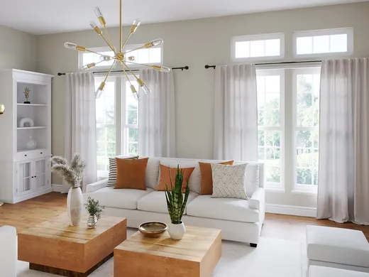 Living Room · Contemporary designed by Dalia