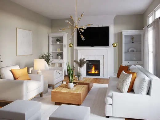 Living Room · Contemporary designed by Dalia