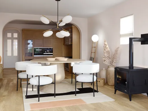 Dining Room · Glam designed by Melissa