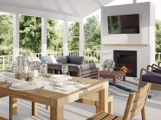 Outdoor Space · Traditional designed by Karla