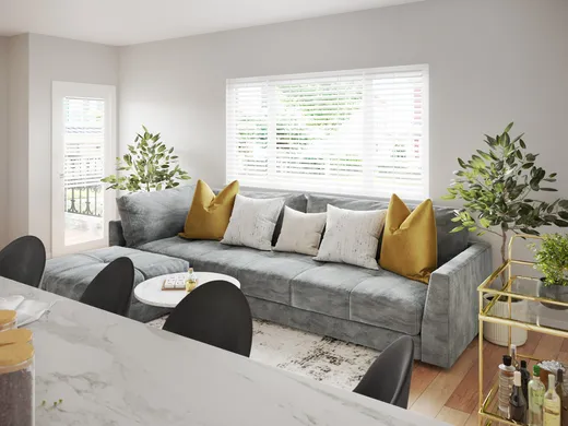 Living Room · Contemporary designed by Dalia