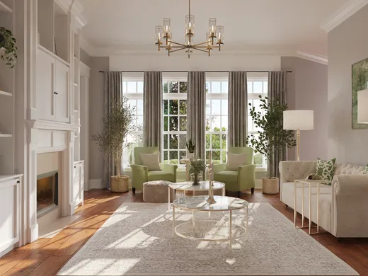 Living Room · Traditional designed by Dalia